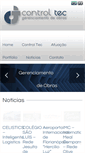 Mobile Screenshot of controltec.com.br