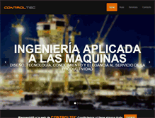 Tablet Screenshot of controltec.es